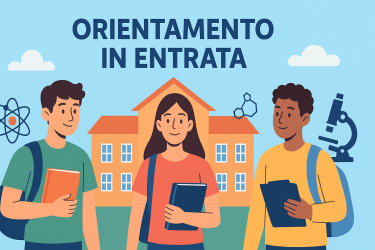 Logo fatto dalla IA per orientamento in entrata