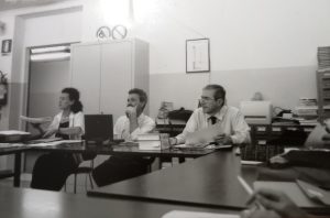 Un gruppo di lavoro del Preside Di Castri